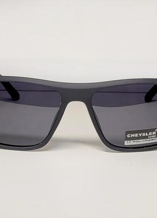 Сонцезахисні окуляри cheysler чоловічі 2005 матові з поляризацією/polarized6 фото