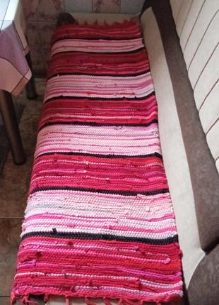 Ковер, дорожка на пол,самоткана,винтажная,этностиль.