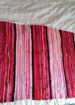 Ковер, дорожка на пол,самоткана,винтажная,этностиль.