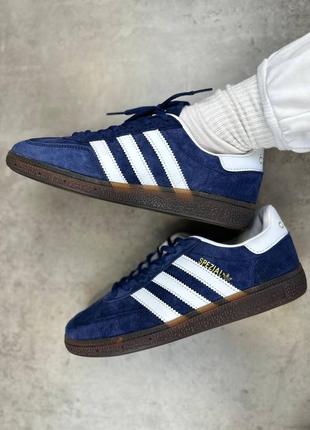 Адидас ханбол спезиал кеды синие adidas handball spezial navy gum