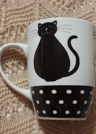 Кухоль чашка посуд кіт тварина принт3 фото