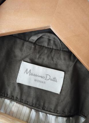 Коттоновый тренч от massimo dutti4 фото