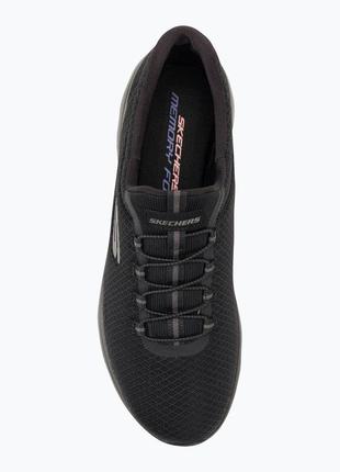 Кроссовки тренировочные женские skechers summits black 149036 bbk оригинал2 фото