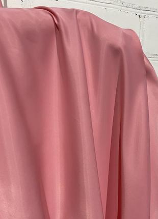 Сатиновое шелковое платье комбинация с открытой спиной zara10 фото