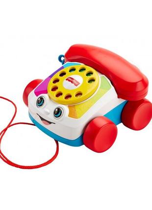 Игрушка-каталка "веселый телефон" fisher-price