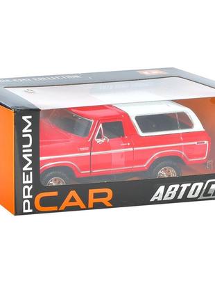 Джип металевий автосвіт, 1:24 1978 ford bronco ap-1945