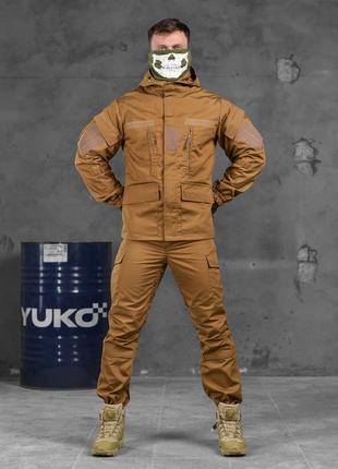 Костюм тактический горка койот profi! костюм тактический весенний койот! материал рип-стоп!