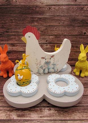 Подставка под яйца. Пасхий декор.