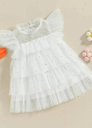 Ніжне платтячко для дівчинки р80-120