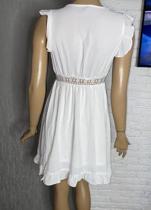 Коротка сукня з шикарним декольте плаття shein, xs2 фото