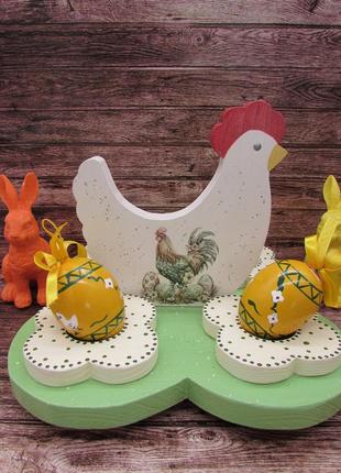 Подставка под яйца. Пасхий декор.