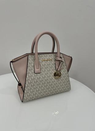 Сумка брендовая michael kors avril small logo оригинал на подарок женщине/девочке1 фото