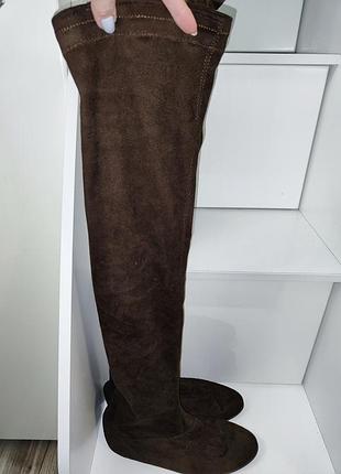 Высокие, за колено, ботфорты 40 размер