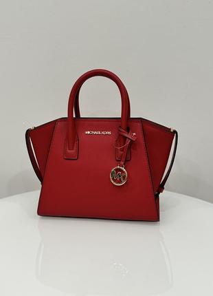 Сумка брендовая michael kors avril small кожа оригинал на подарок женщине/девочке