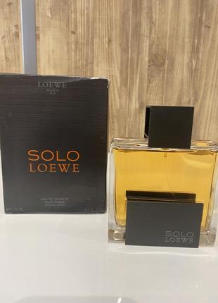 Loewe solo loewe туалетна вода 125 мл, оригінал