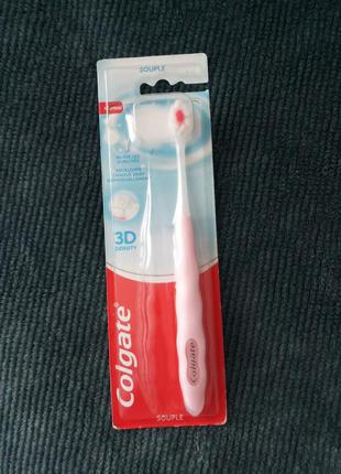 Зубная щетка мягкая colgate 3d density soft toothbrush5 фото