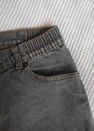 Серые джинсы клеш от nevada4 фото