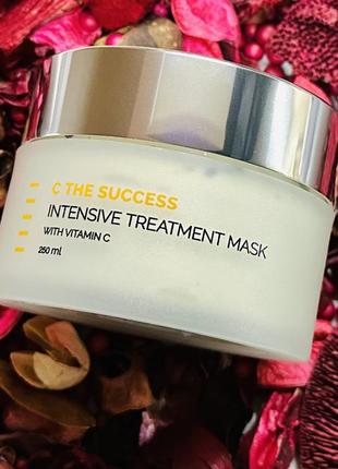 Holy land c the success intensive mask with vit c. холі ленд маска с саксіс для обличчя з вітаміном с. розлив від 20g