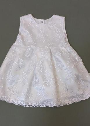 Платье на девочку 68 см./6 мес.