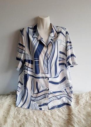 Нежная блуза с коротким рукавом, р.18/3xl