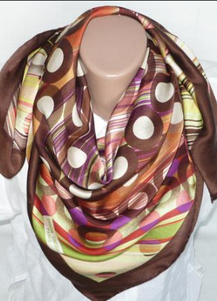 100% шовк шовкова хустина край роуль