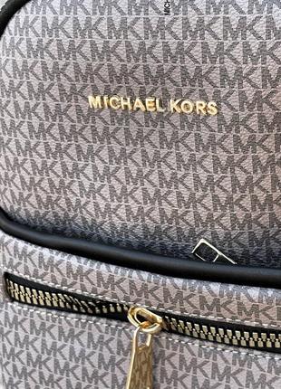 Рюкзак michael kors серый6 фото