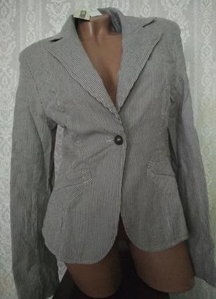 Новый винтажный повседневный пиджак / жакет denim co7 фото