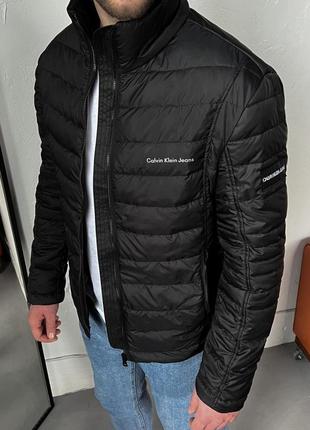 Куртка мужская демисезонная, приталенного кроя, с высоким воротничком4 фото