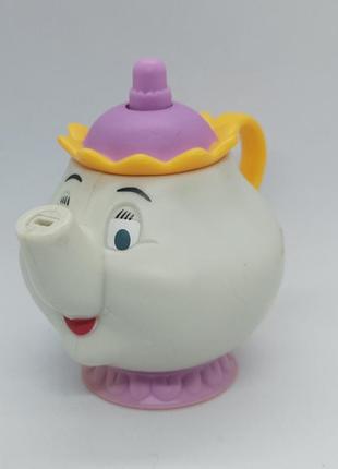 Чайник красавица и чудовище disney macdonald's 2002