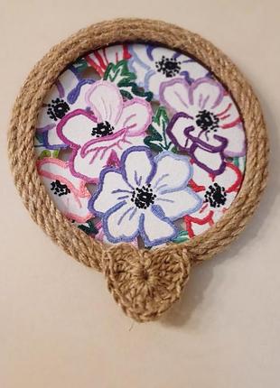 Картина, вышивка hand made