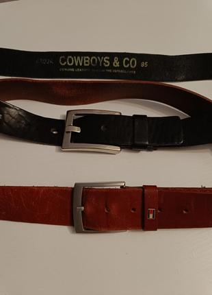 Кожаные ремни tommy Womenr и cowboys