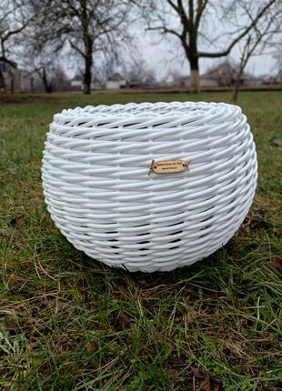 Кашпо з ротангу "кругле"
