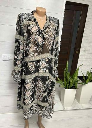 Шифоновое платье