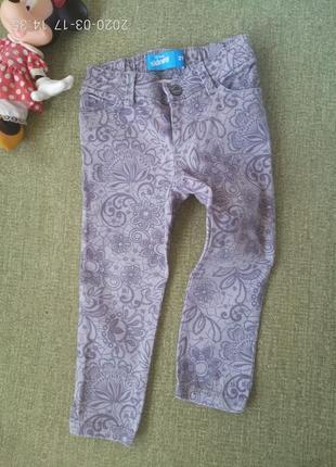 Джинси дівчаткам 2-3 роки в асортименті