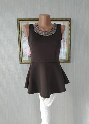 Блузка з баскою 🔥