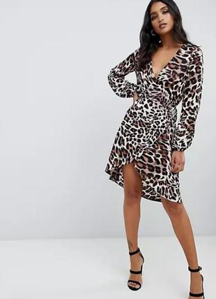 Леопардовое платье / платье