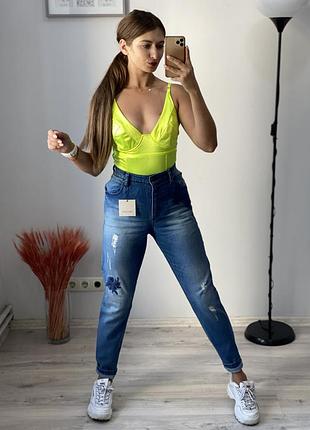 Джинси з вишивкою greaf plains