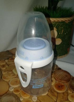 Бутылочка nuk без соски для хранения грудного молока. германия+подарок6 фото