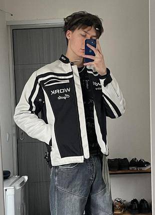 Y2k racing jacket куртка вінтаж2 фото