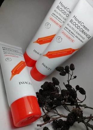 Крем для рук захисний з екстрактом червоного апельсина images hand cream blood orange3 фото