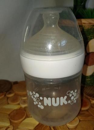 Бутылочка nuk с соской для кормления. германия+подарок