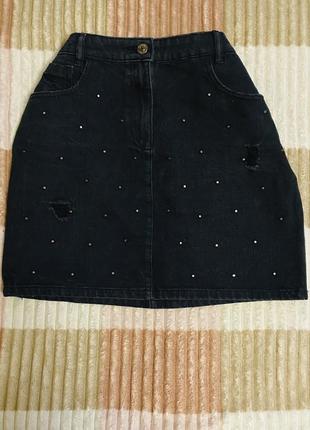 Джинсова спідниця