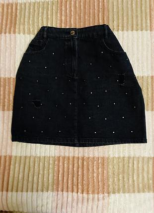 Джинсовая юбка 2