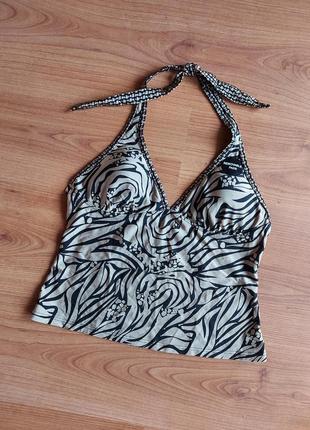 Новое танкини, верх от купальника съемная чашка matalan, р. 12