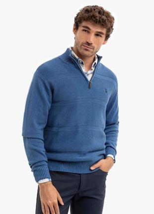 Чоловічий светр u.s. polo assn з блискавкою