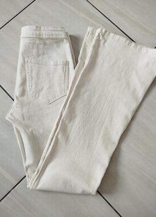 Молочные джинсы bershka6 фото