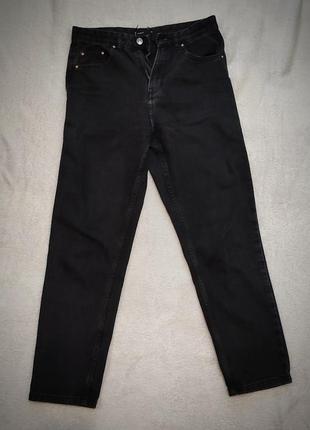 Черные джинсы базовые1 фото