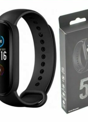 Фитнес браслет m5 band smart watch bluetooth 4.2, шагомер, фитнес трекер, пульс, монитор сна1 фото