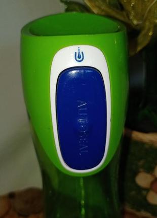 Шейкер пляшка для води green water bottle contigo 500 мл+подарунок9 фото