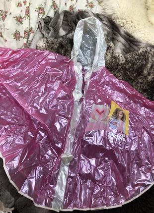 Детский подростковый дождевик из барби